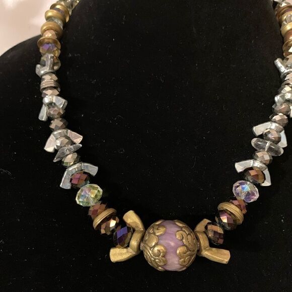 Large Beaded Necklace  - Picture 5 of 5